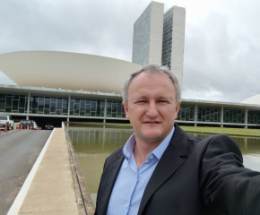 Vereador Adilson Poleze foi à Brasília em busca de mais recursos para Quedas do Iguaçu,